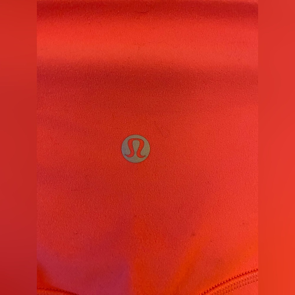 Lululemon Align Double Lined Leggings - Sz 6 - Beautiful Coral Color - Picture 6 of 8
